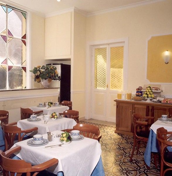 Hotel St. Moritz Roma Restoran fotoğraf