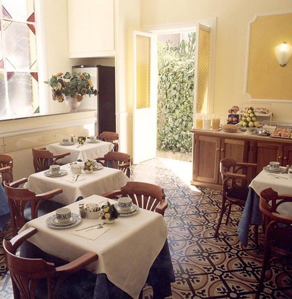 Hotel St. Moritz Roma Restoran fotoğraf