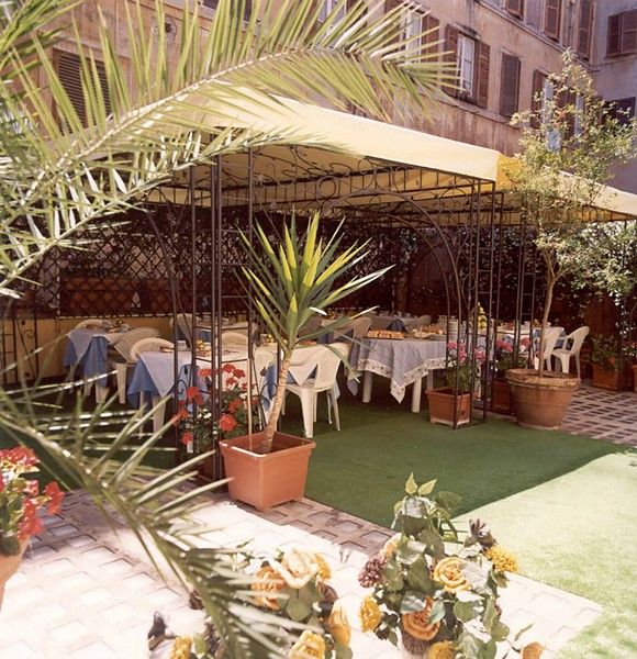 Hotel St. Moritz Roma Restoran fotoğraf